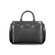 Guess Jeans Black Polyurethane Women's Handbag