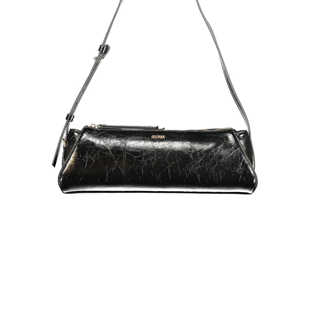 Borsa da donna Guess Jeans in poliuretano nera
