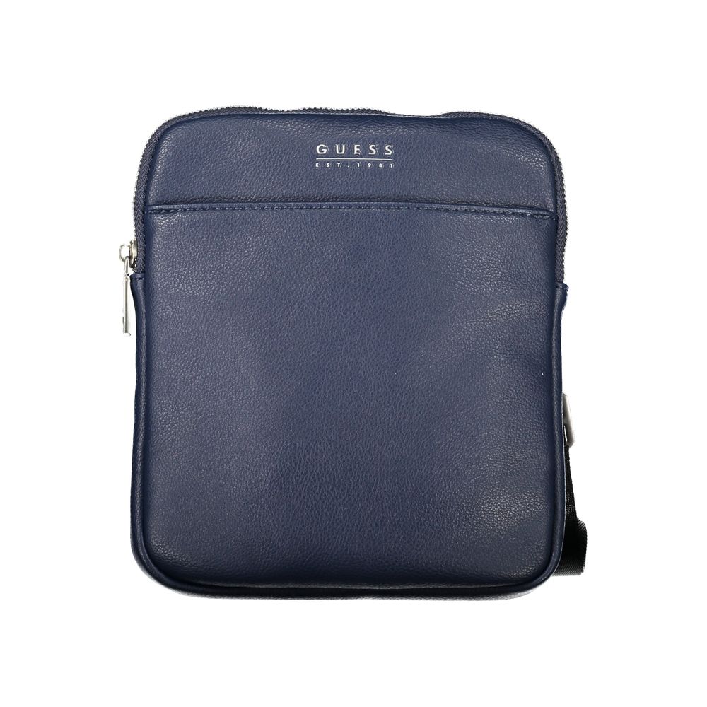 Guess Jeans Blue Polyurethane Men's Shoulder Bag
