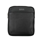 Guess Jeans Nero Poliuretano Men Shoulder Bag