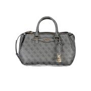 Guess Jeans Nero Poliuretano Women Handbag