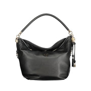 Guess Jeans Black Polyurethane Women Shoulder Bag