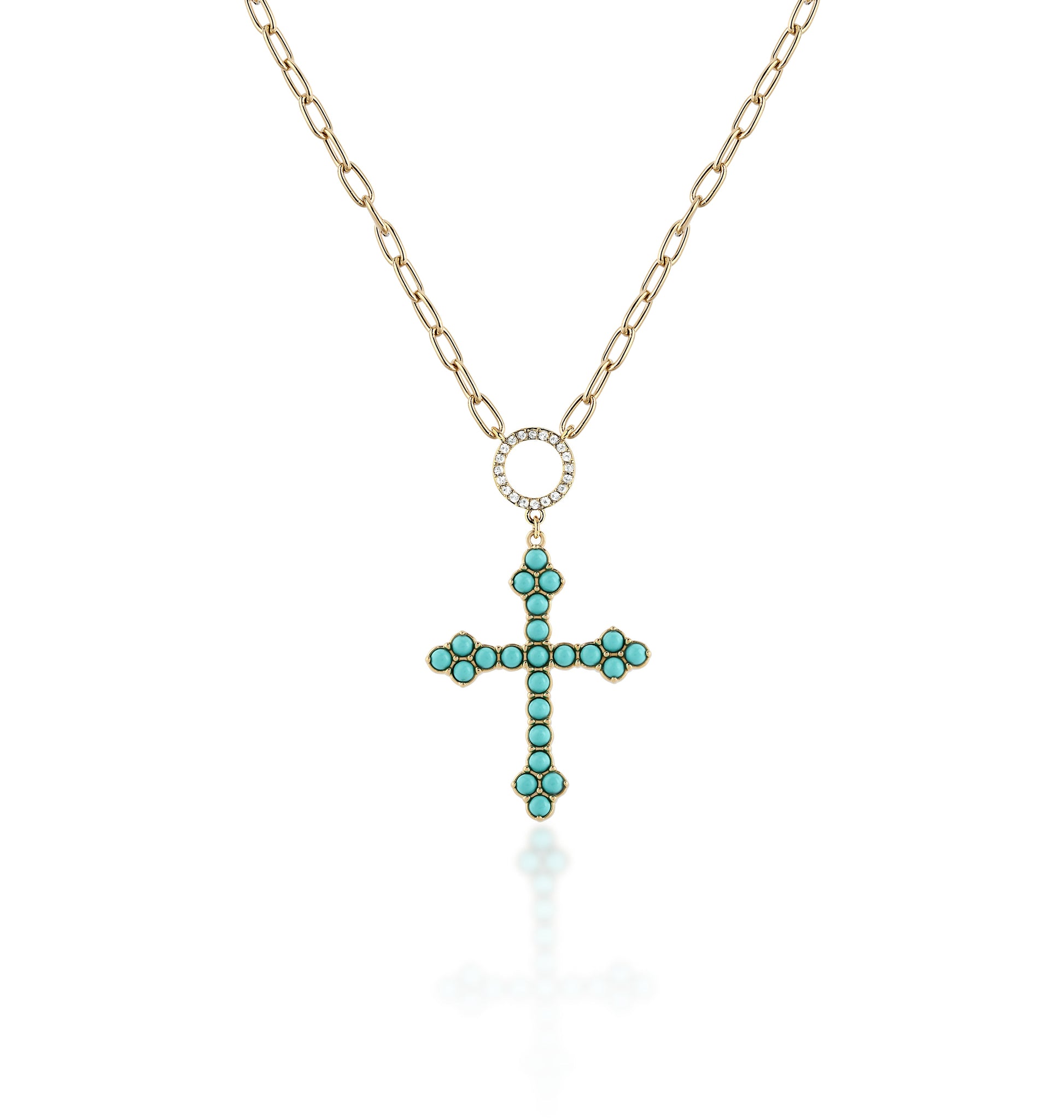 CHIARA FERRAGNI TURQUOISE Women's Necklace J19AYT03