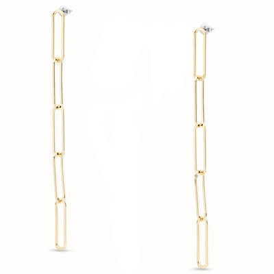 Fossil Heart Stud Earrings in Rose Gold Steel JA7057710 (Pair)