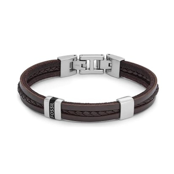 Fossil Townsman Leather Essentials Bracelet JF04133040
