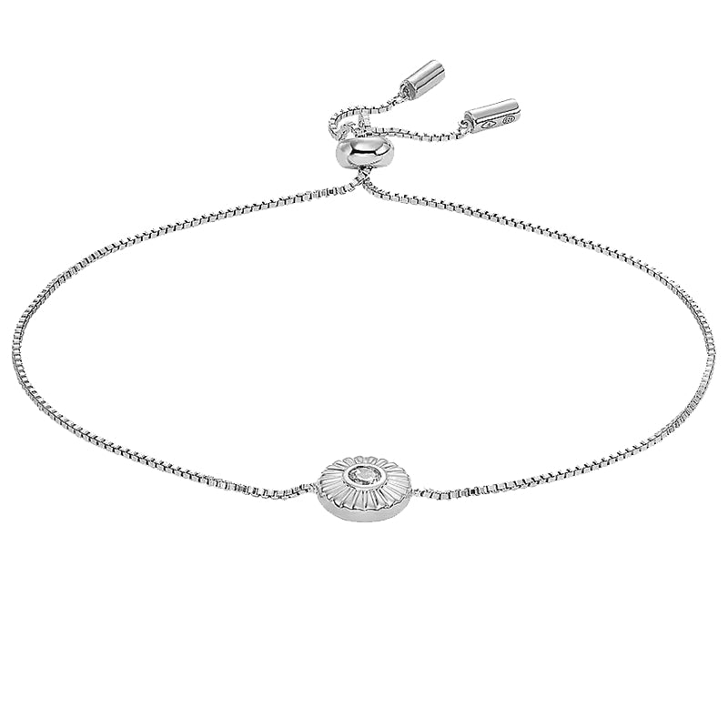 Fossil Mix Chain Bracelet Black Steel JFS00616040