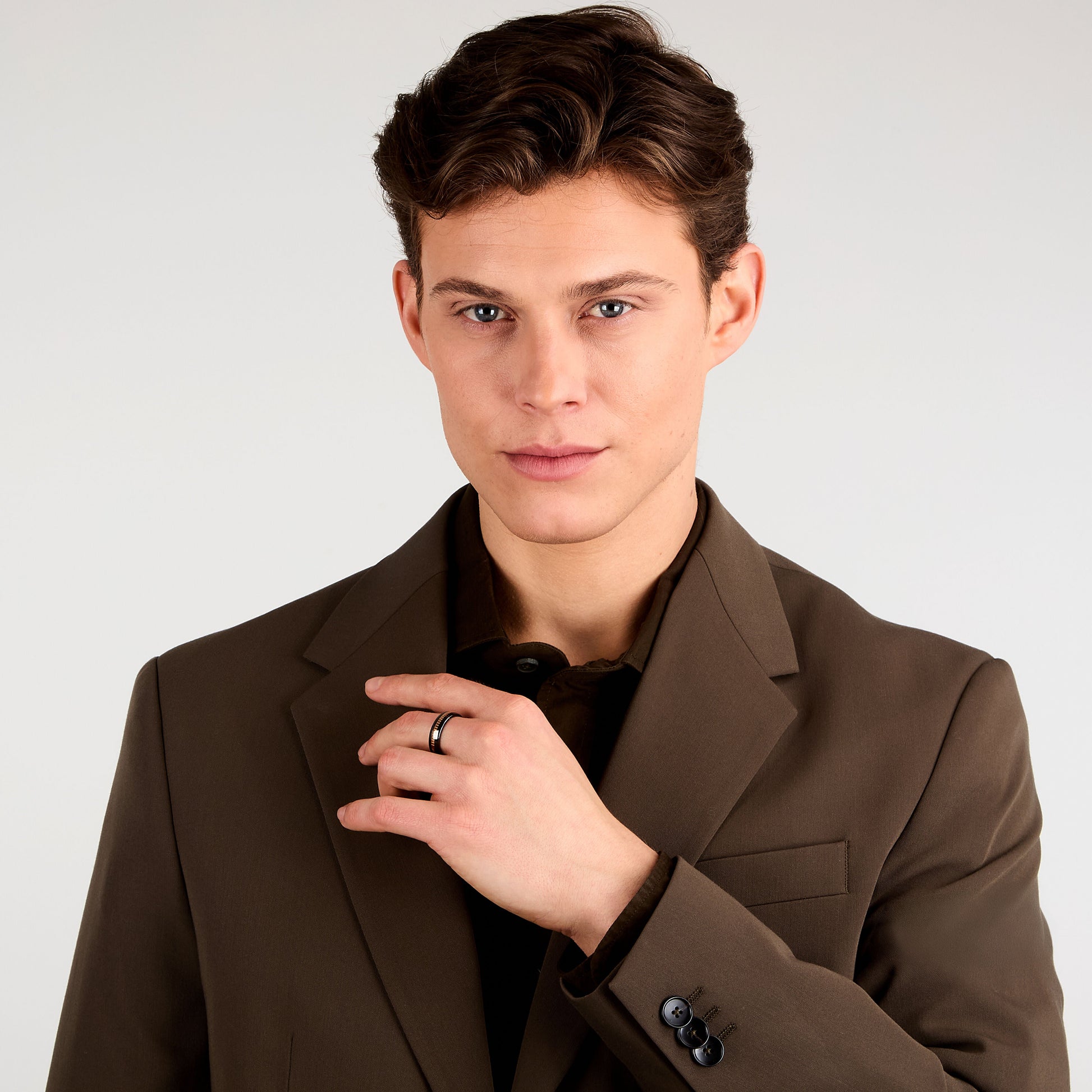 Maserati Jewels Ceramic Men's Ring Jm225Atz62019