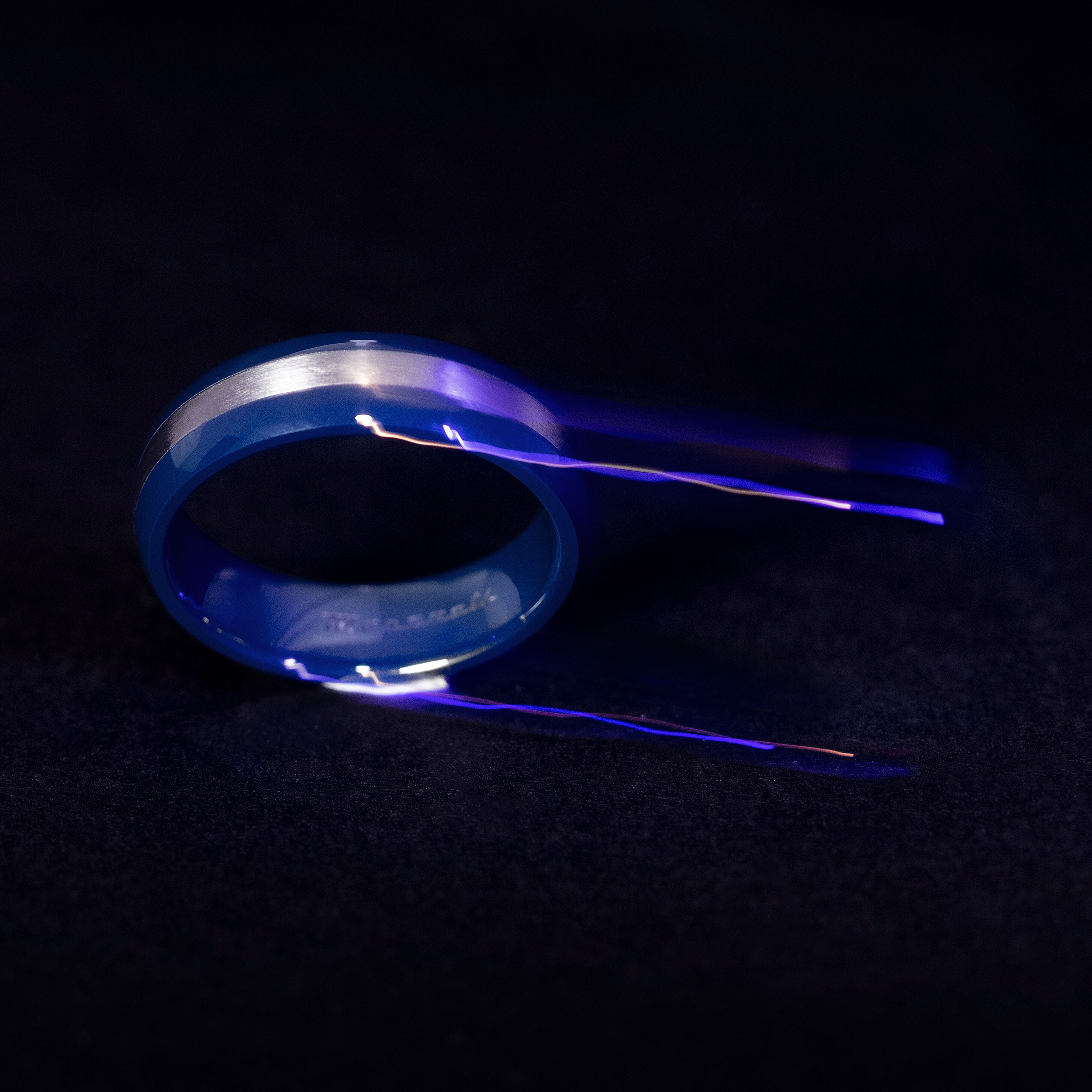 Maserati Jewels Ceramic Men's Ring Jm225Atz63019