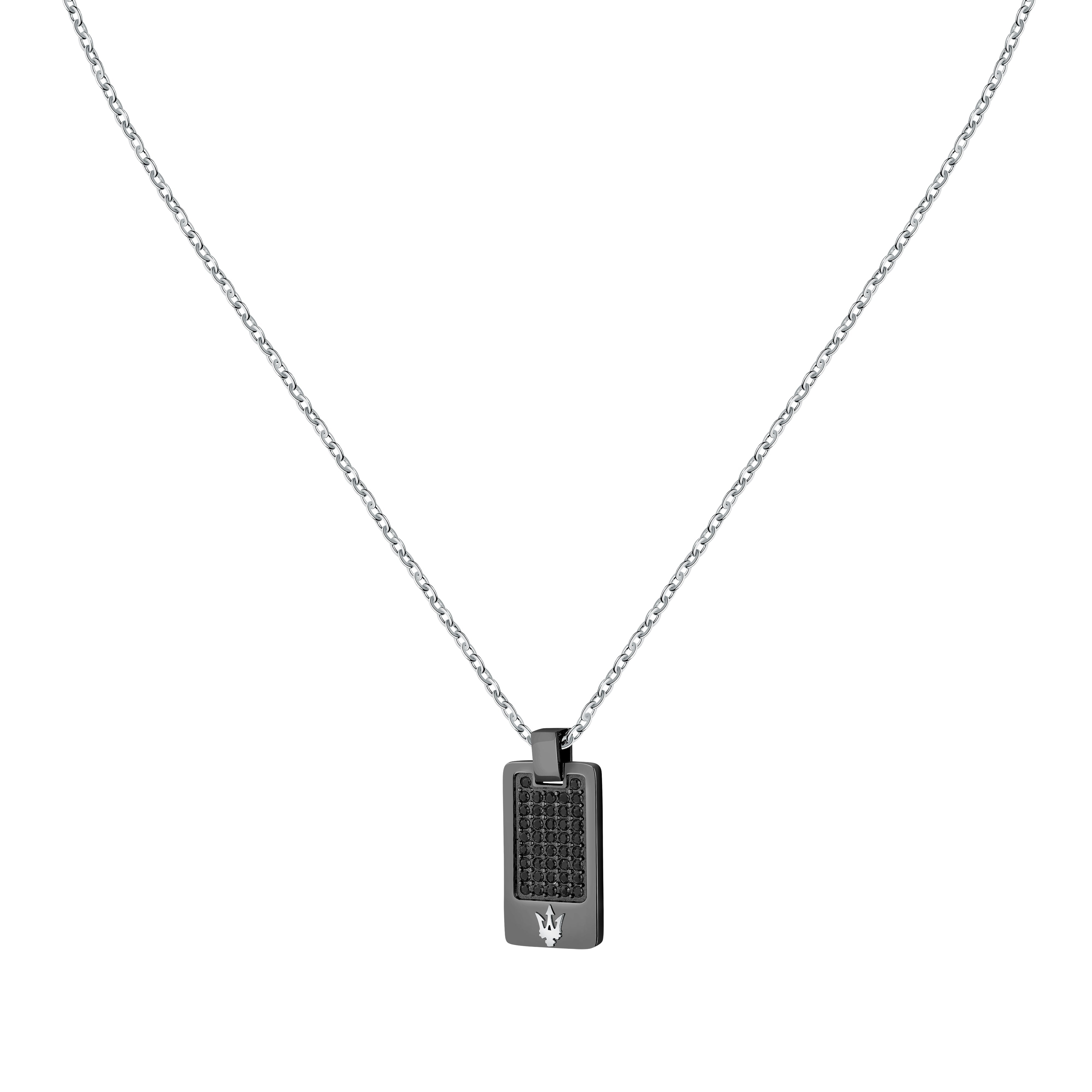 Maserati Iconic Men's Necklace Jm424Avd75