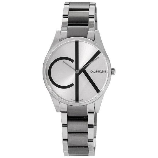 Calvin Klein K4N2114Z Milanese Mesh Watch Black