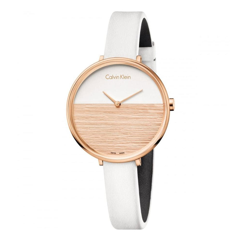 Calvin Klein K7A236LH Women's Mother-of-Pearl Steel Watch
