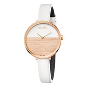 Calvin Klein K7A236LH Women's Mother-of-Pearl Steel Watch