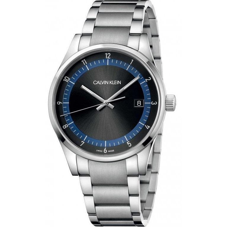 Calvin Klein KAM21141 Magnetic Mesh Watch Silver