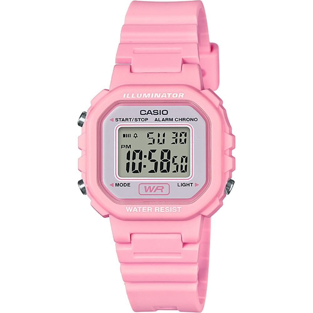 Casio LA-20WH-4A1EF Women's Digital Resin Watch Red