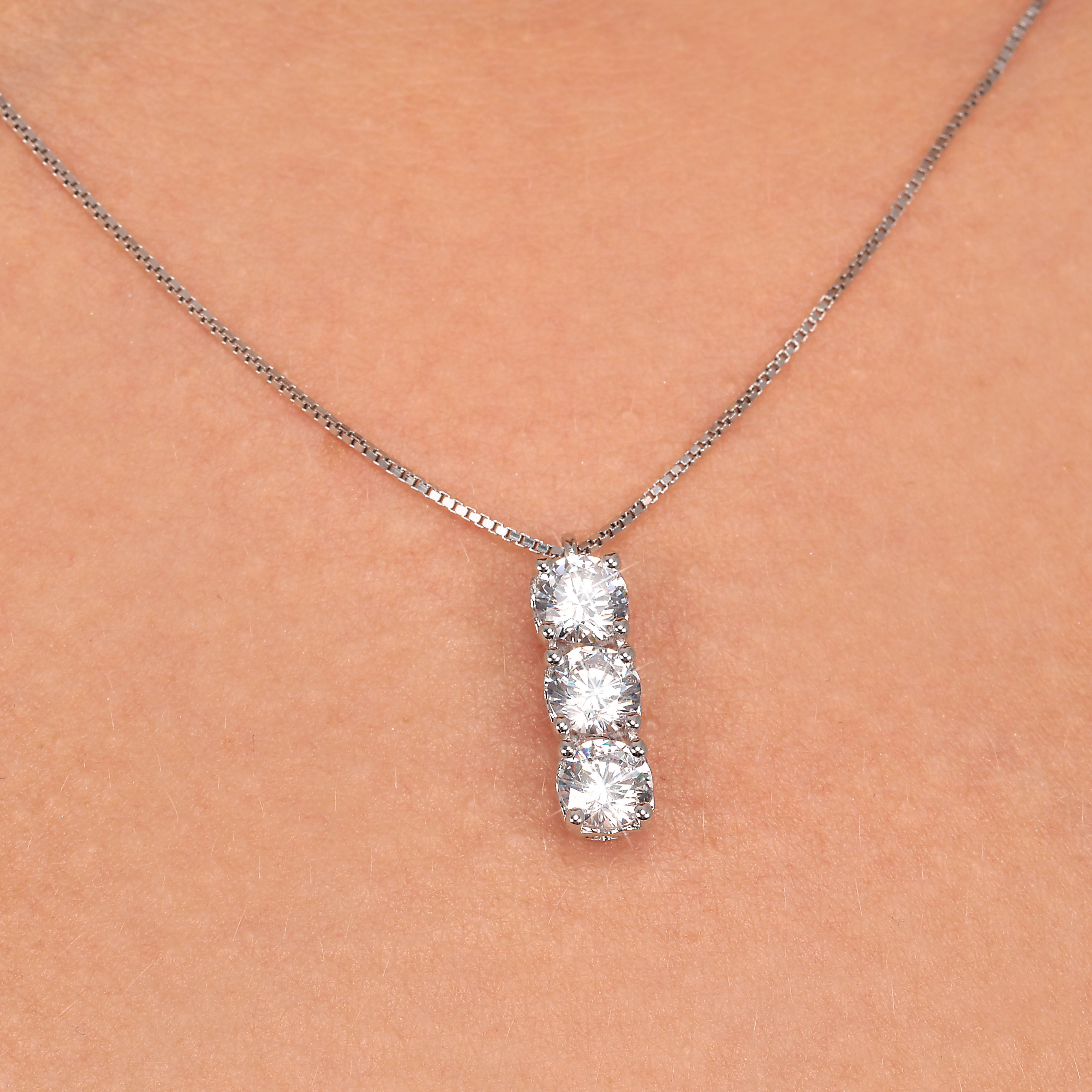 Live Diamond Necklace LD09010I Women