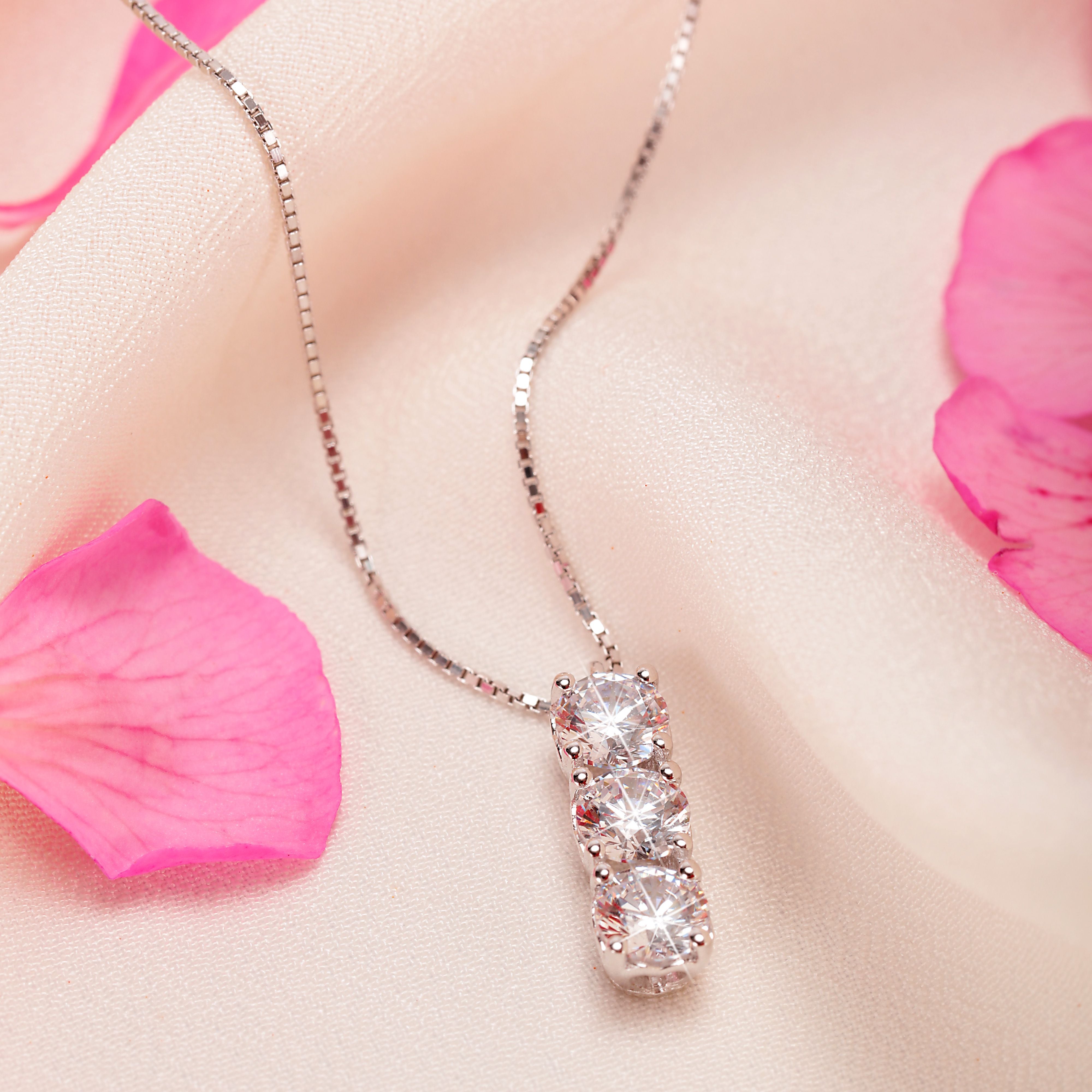 Live Diamond Necklace LD09010I Women