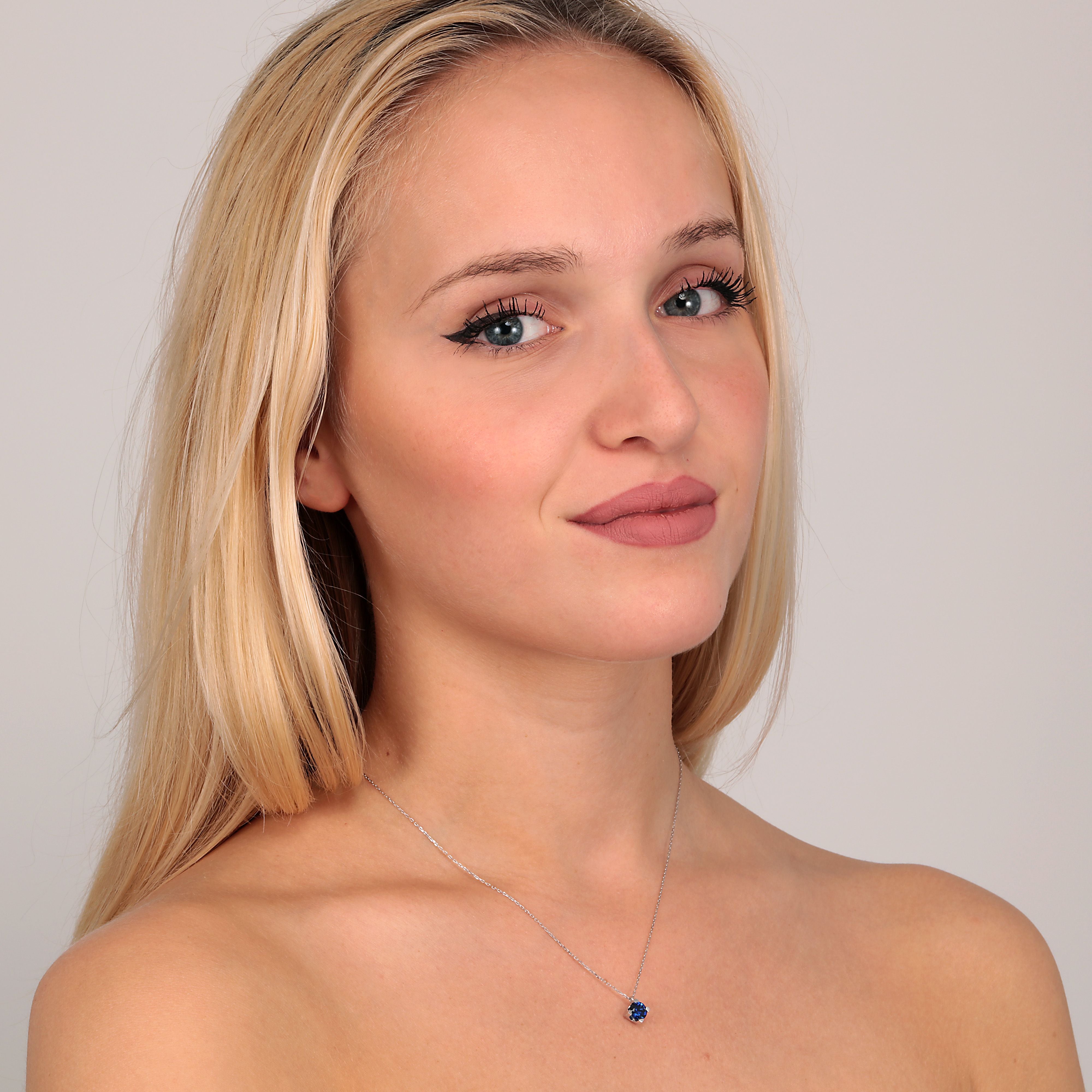 Live Diamond Necklace LD10048I Women