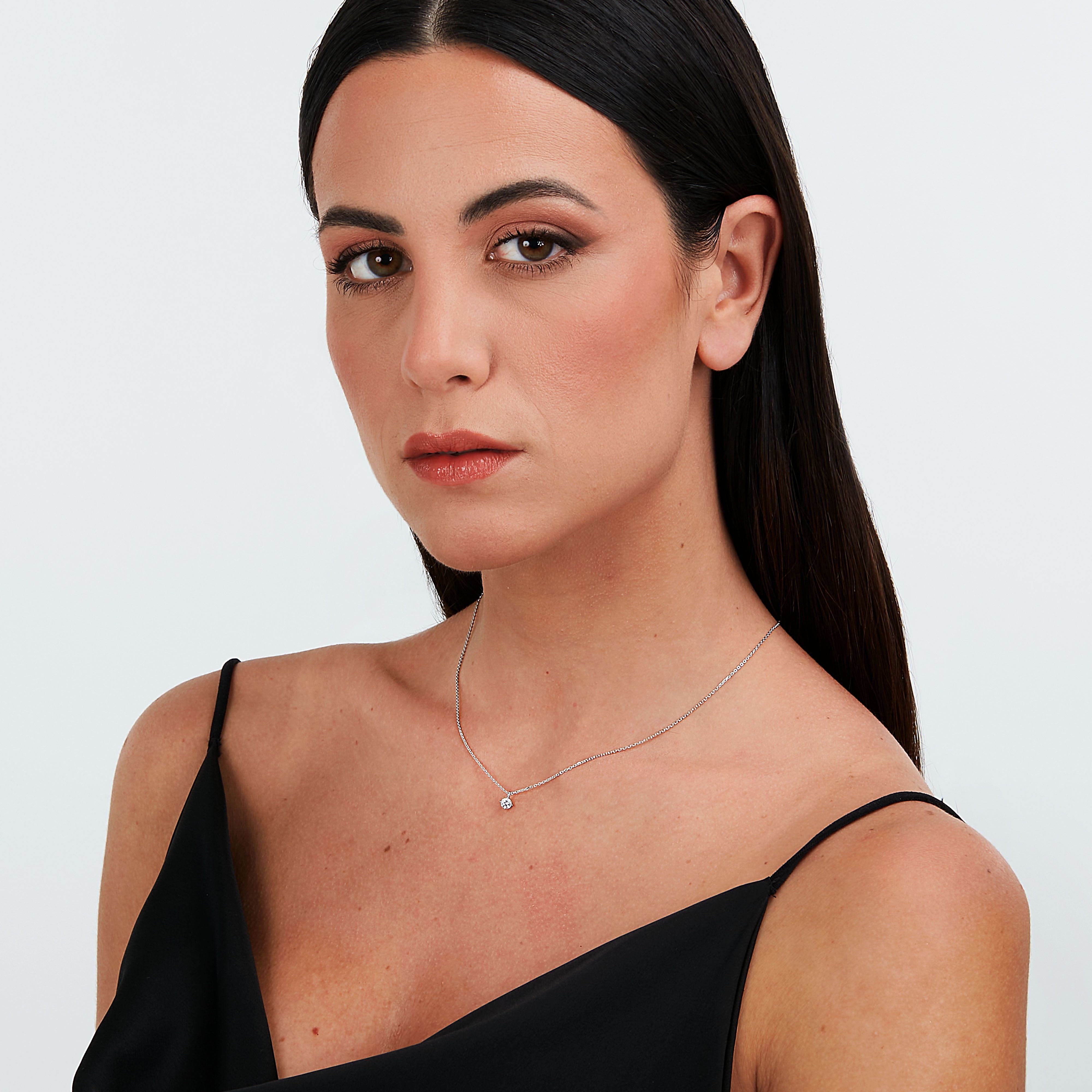 Live Diamond Necklace LDW020130 Women