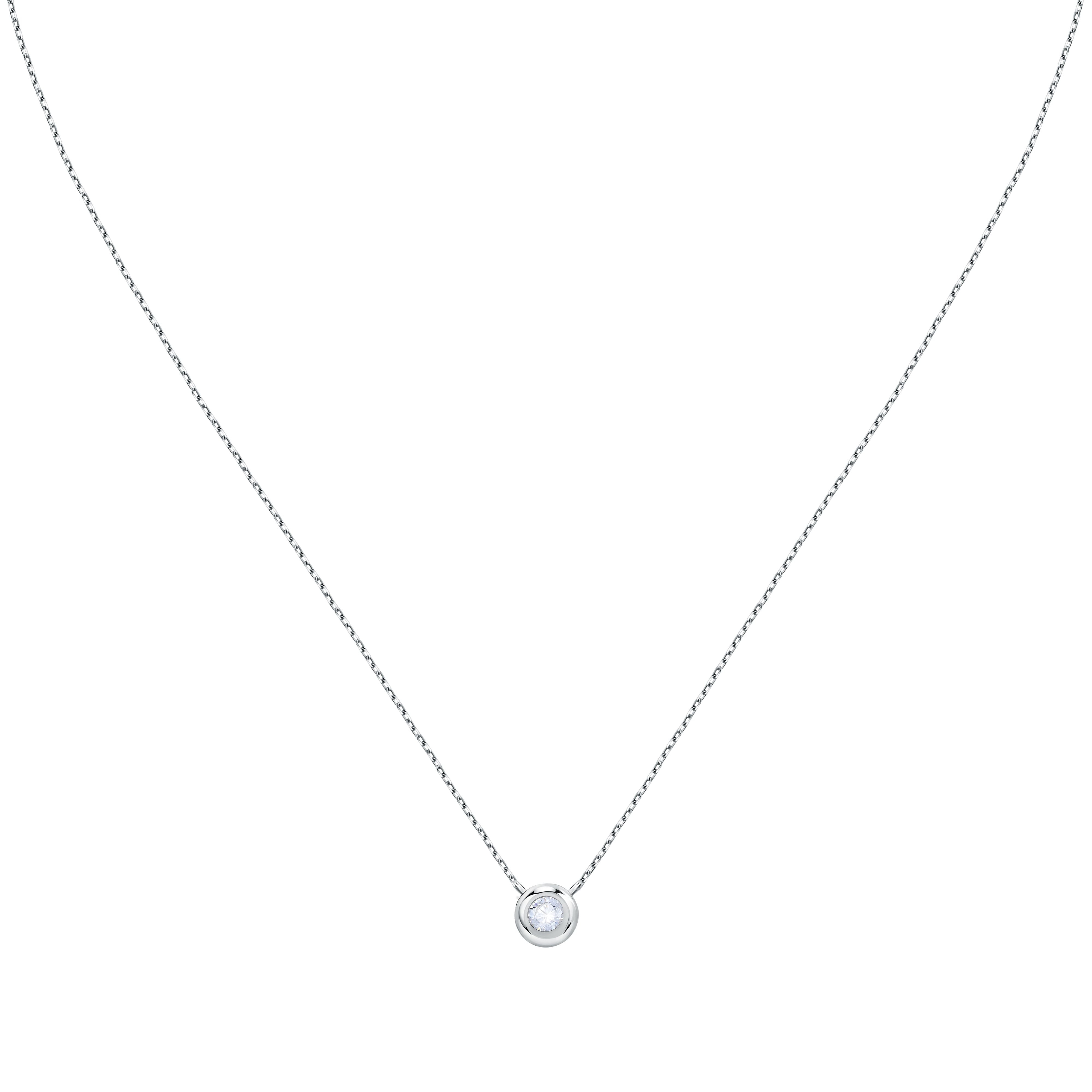 Live Diamond Necklace LDW030136I Women