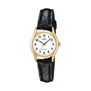 Casio LTP-1154PQ-7BEG Women's Classic White Leather Watch