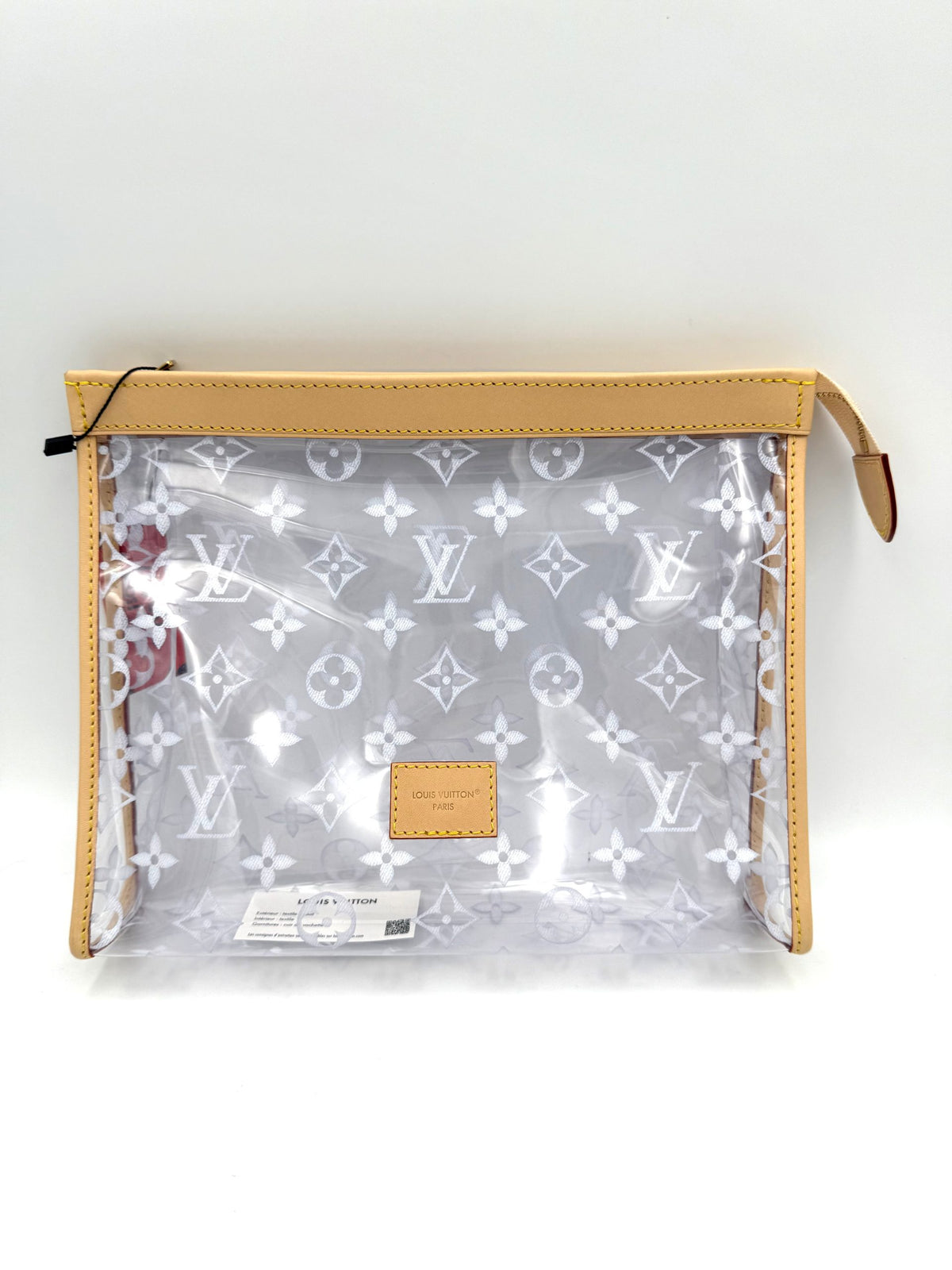 Louis Vuitton LOUIS VUITTON Monogram Transparent Pochette