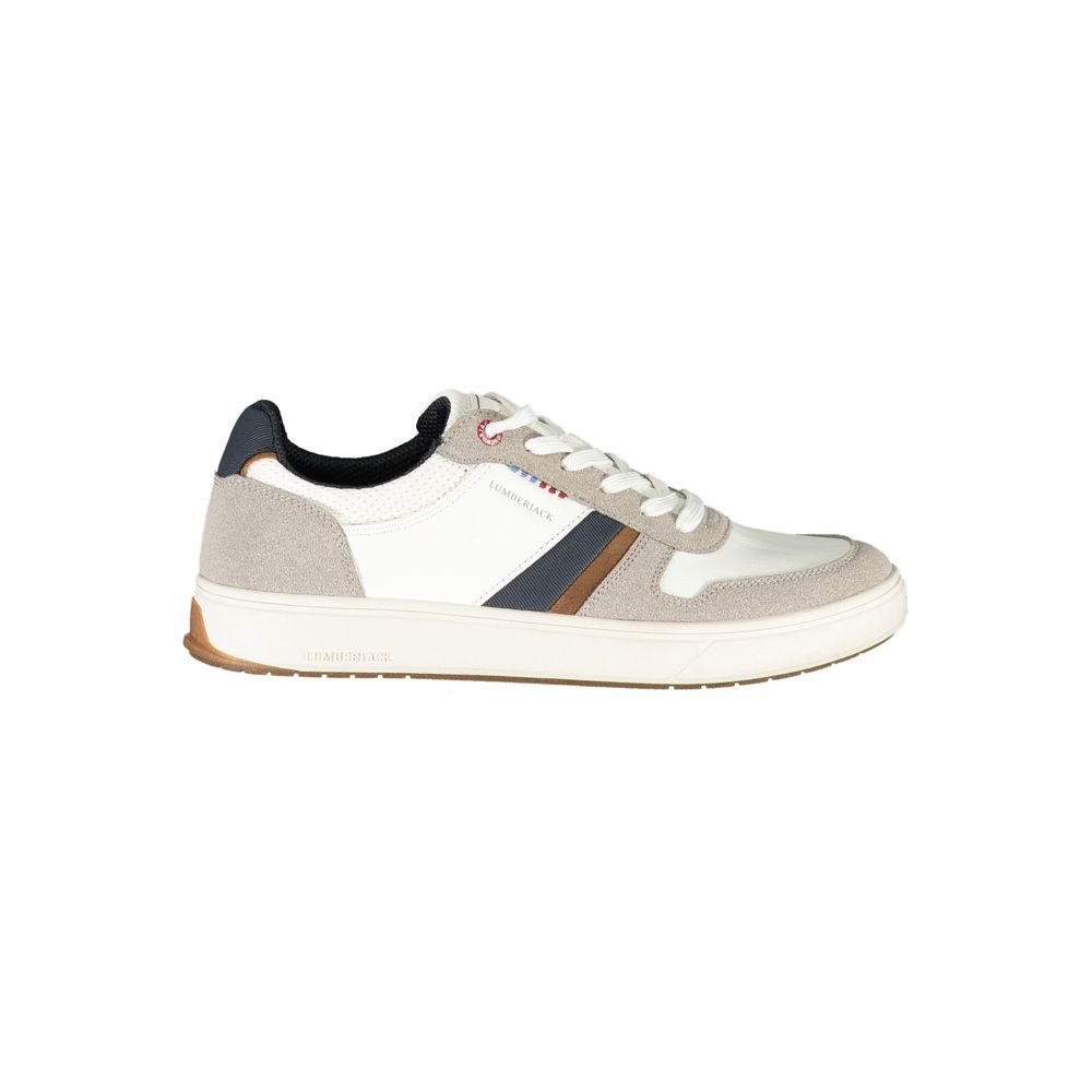 Lumberjack Bianco Polyurethane Men Sneaker