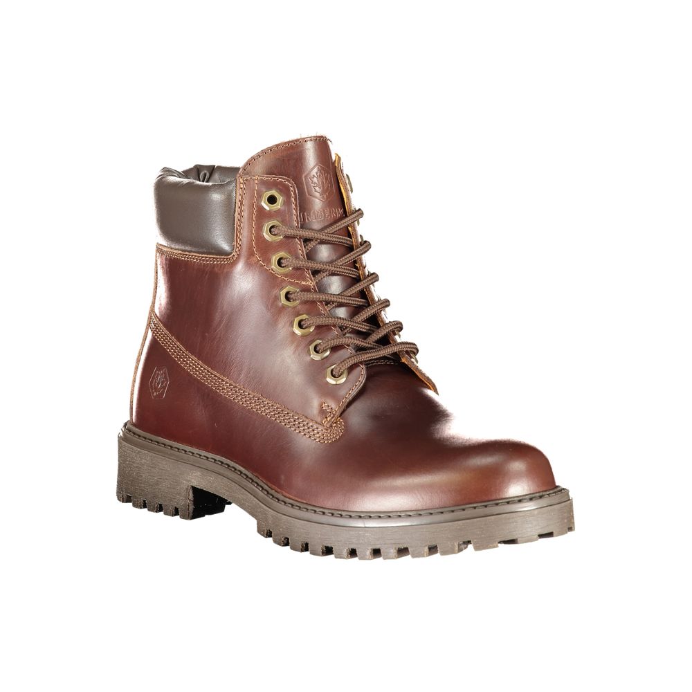 Lumberjack Marrone Leather Men Sneaker