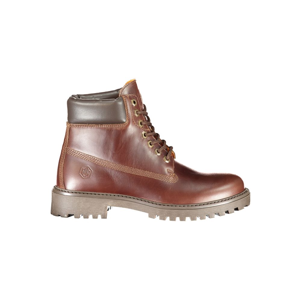 Lumberjack Marrone Leather Men Sneaker
