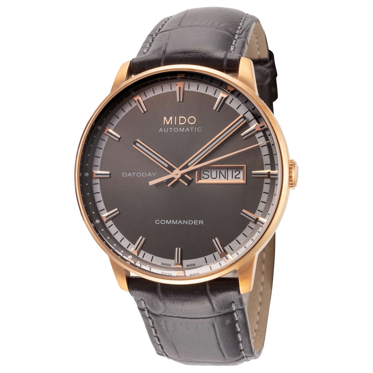 Mido Baroncelli Chronometer Caliber 80 Rose Gold PVD Watch