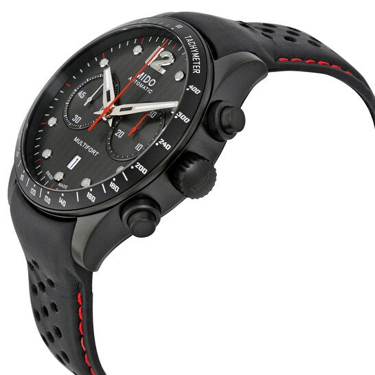 Mido Multifort Chronograph Special Edition PVD Black Watch