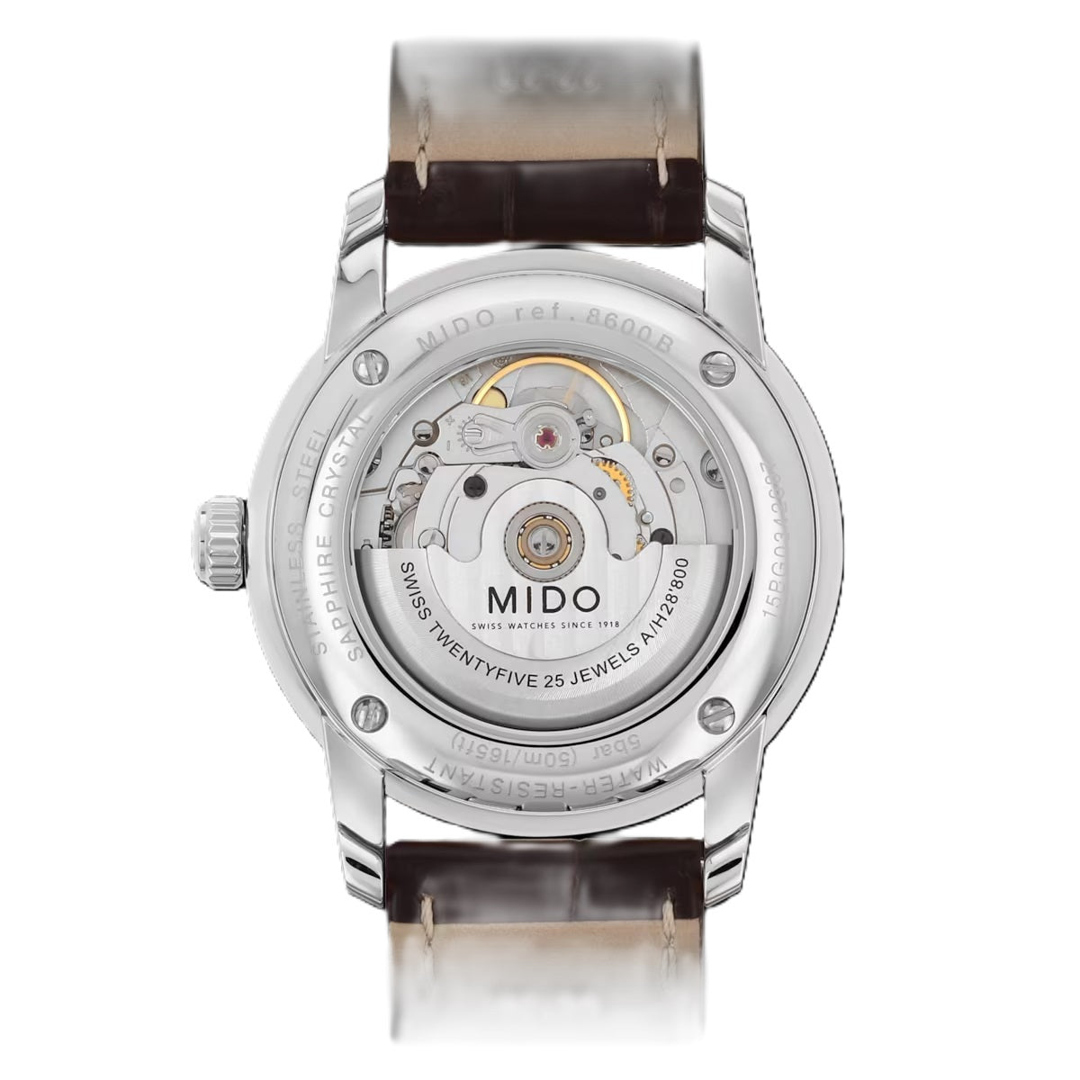 Mido Baroncelli M8600.4.18.8 Automatic Steel