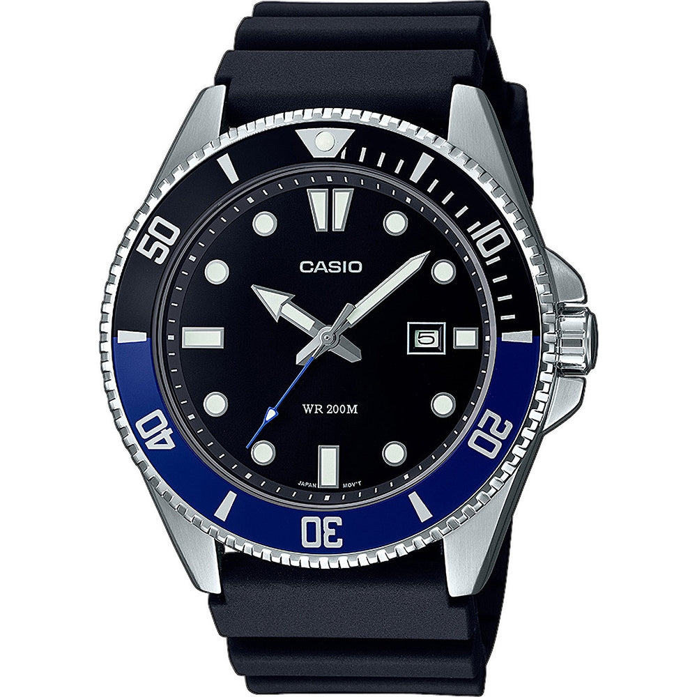 Casio MDV-107-1A2VEF Duro Diver Resin Blue Watch