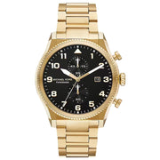 Michael Kors Panorama MK9195 Chronograph Watch in Gold Steel