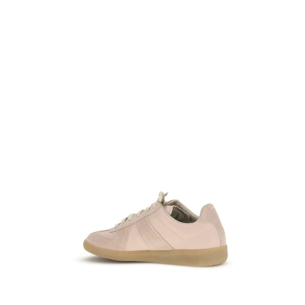 Maison Margiela Sneakers Low Top in Pelle di Vitello Multicolor