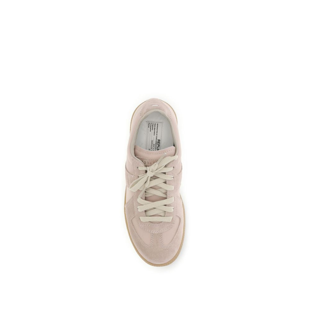 Maison Margiela Sneakers Low Top in Pelle di Vitello Multicolor