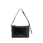 Marc Jacobs Black Bos Taurus Calf Leather Shoulder Bag