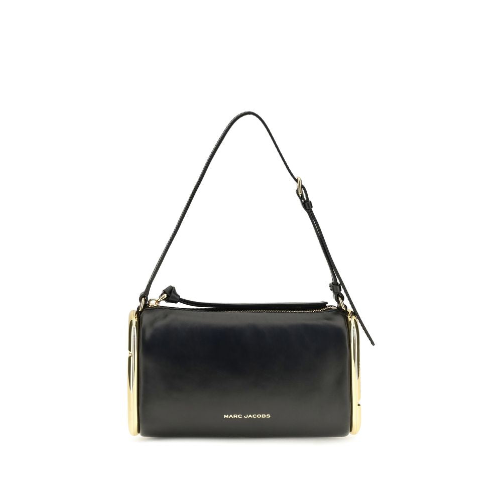 Marc Jacobs Black Bos Taurus Calf Leather Shoulder Bag