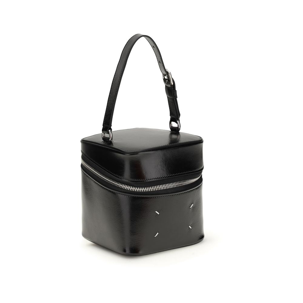 Margiela Black Calf Leather Bos Taurus Backet Bag