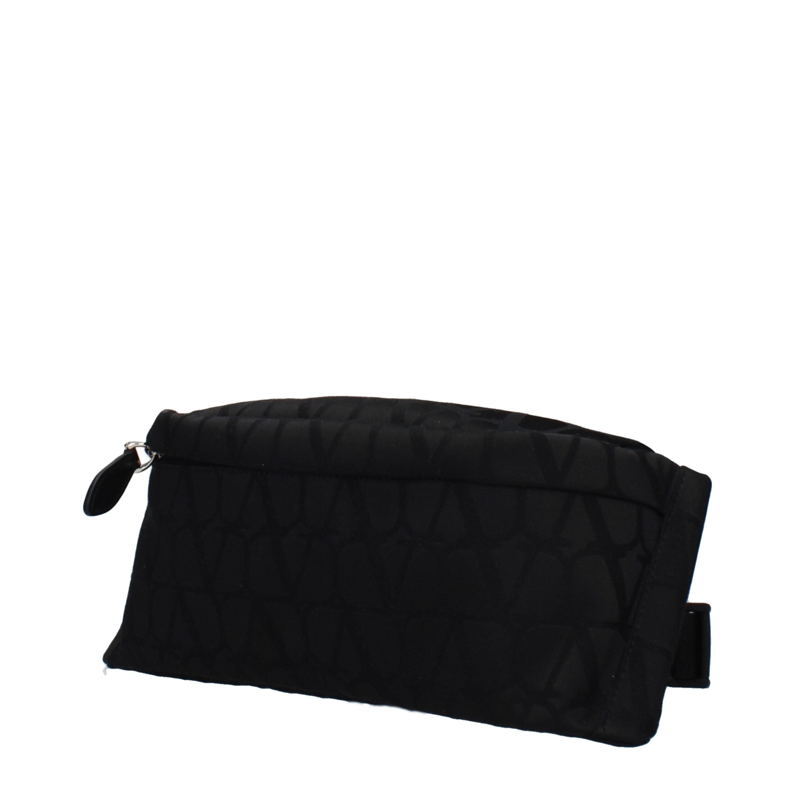 Marsupio Valentino Garavani Nero in Tessuto