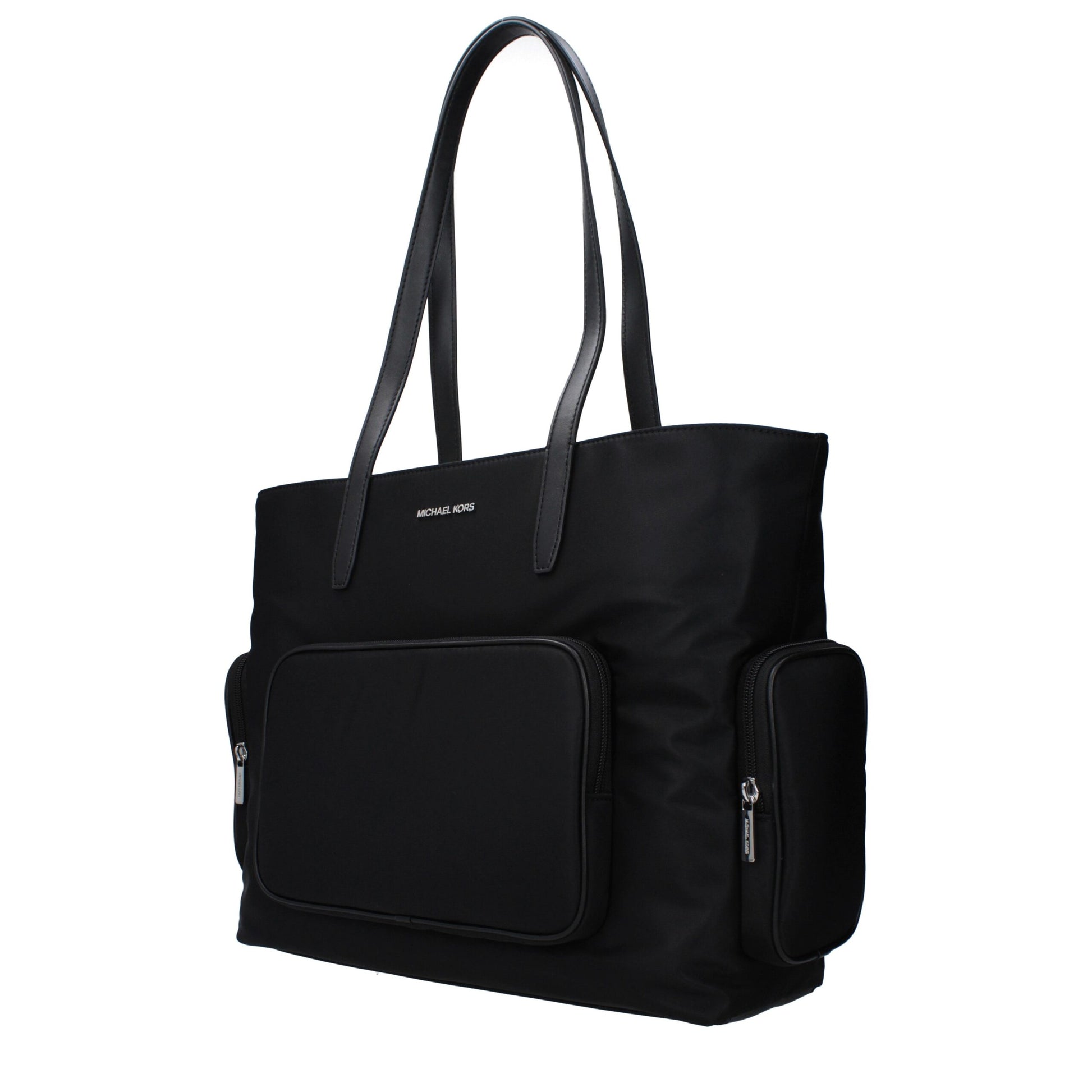 Michael Kors Black Fabric Shoulder Bag
