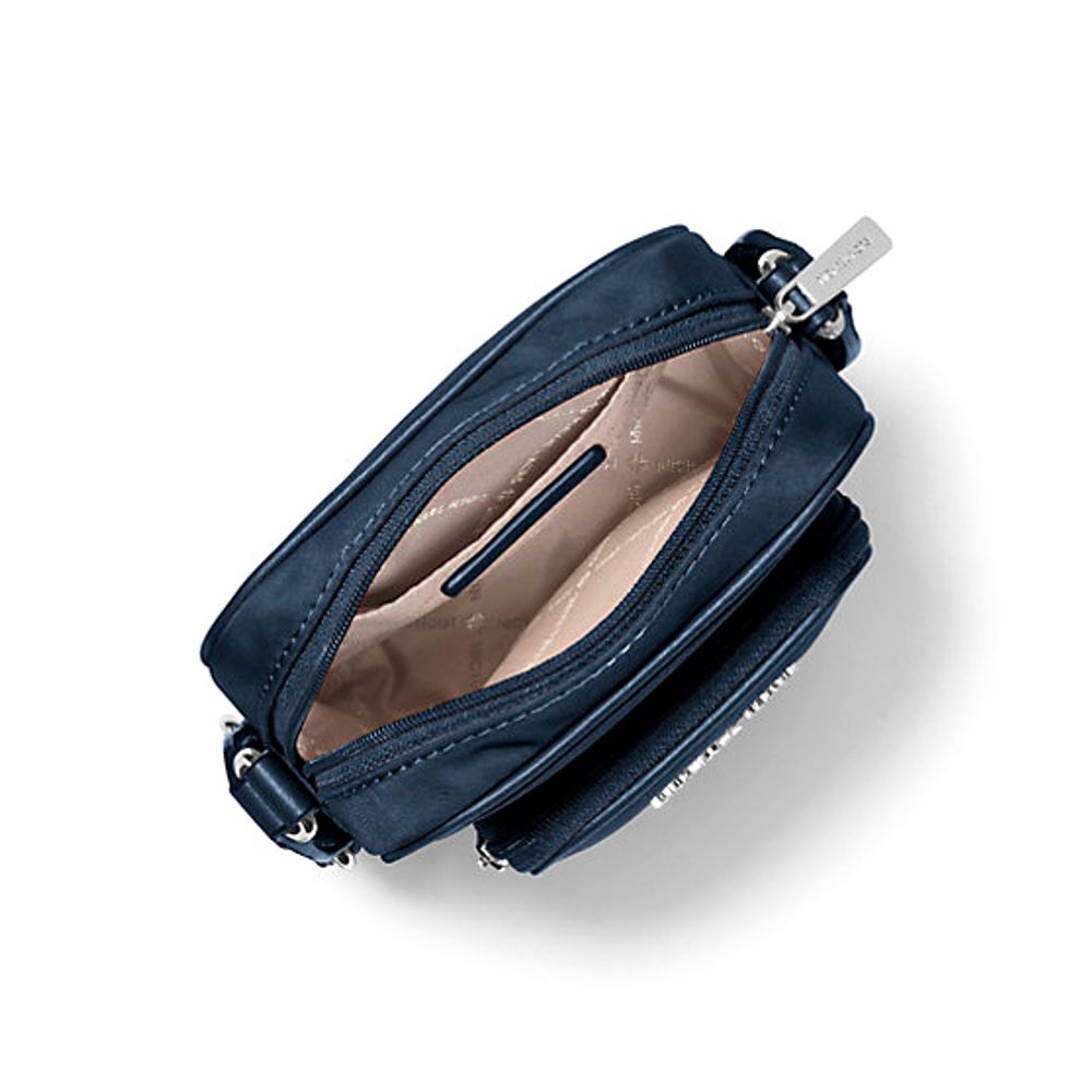 Michael Kors Blue Nylon Messenger Bag