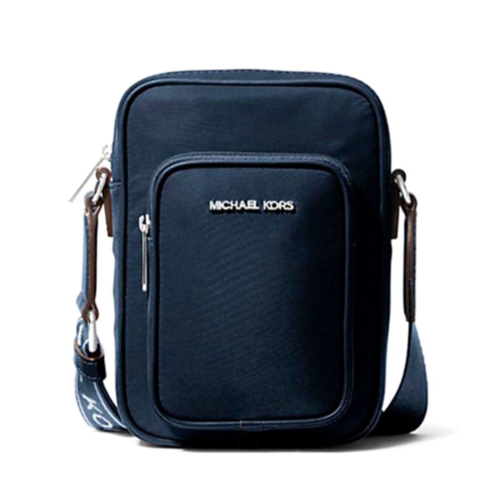 Michael Kors Blue Nylon Messenger Bag