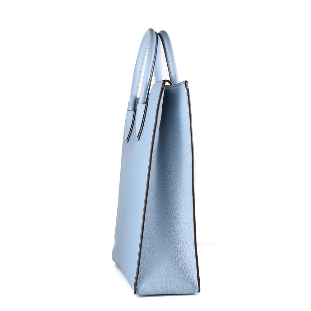 Michael Kors Borsa a Mano Media in Pelle Blu