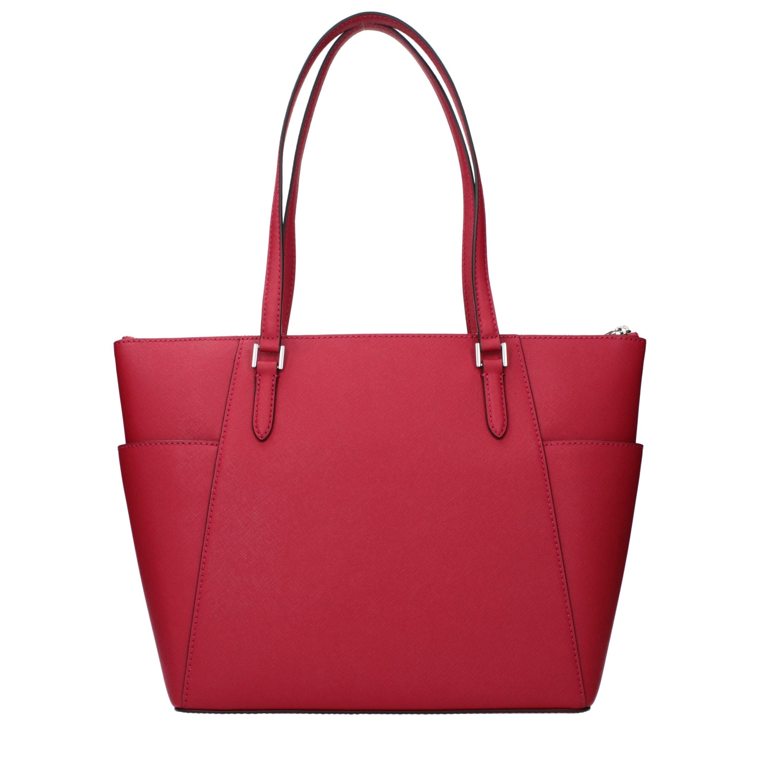 Michael Kors Borsa a Spalla (35F0SCFT3L) in Pelle Rossa