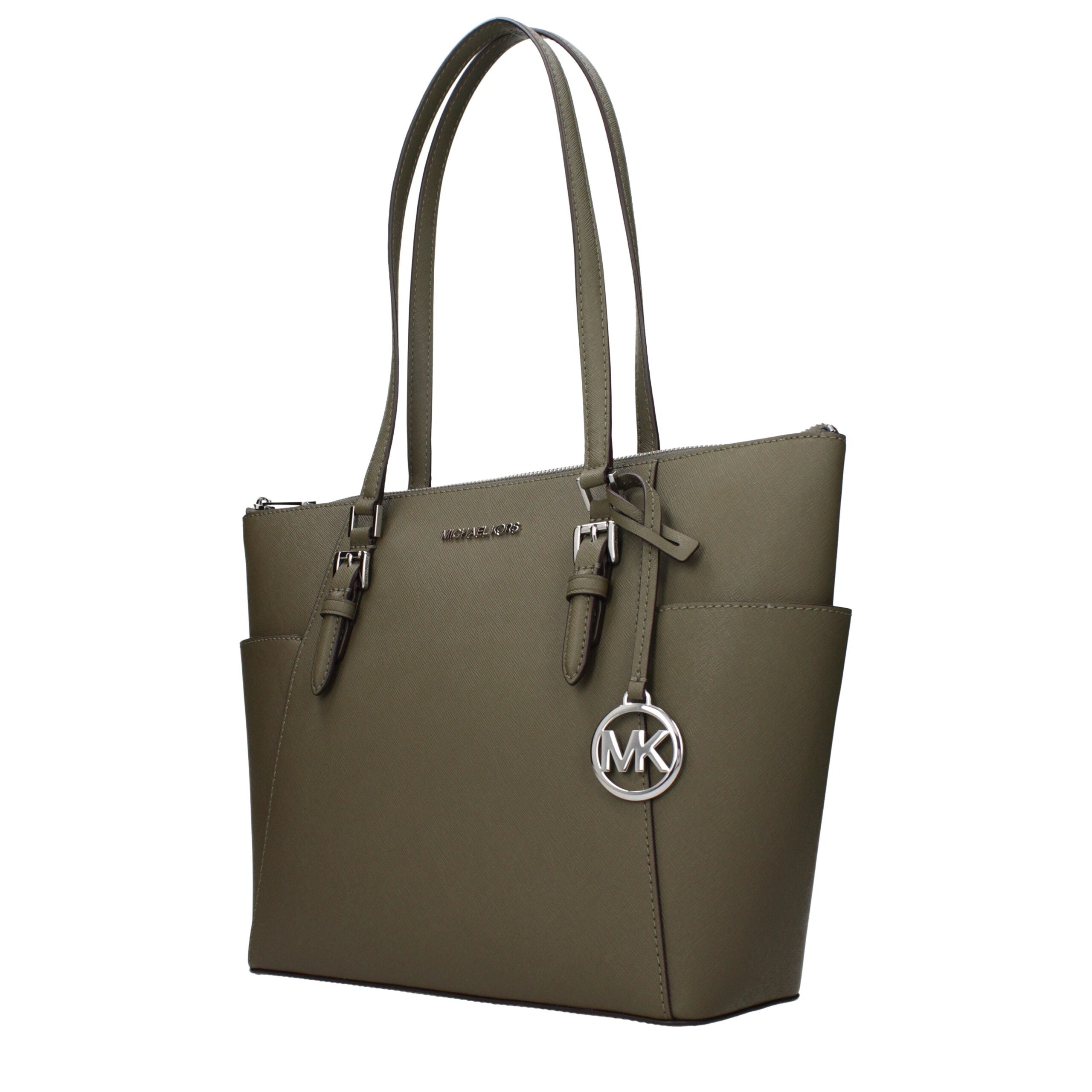 Michael Kors Borsa a Spalla (35F0SCFT3L) in Pelle Verde