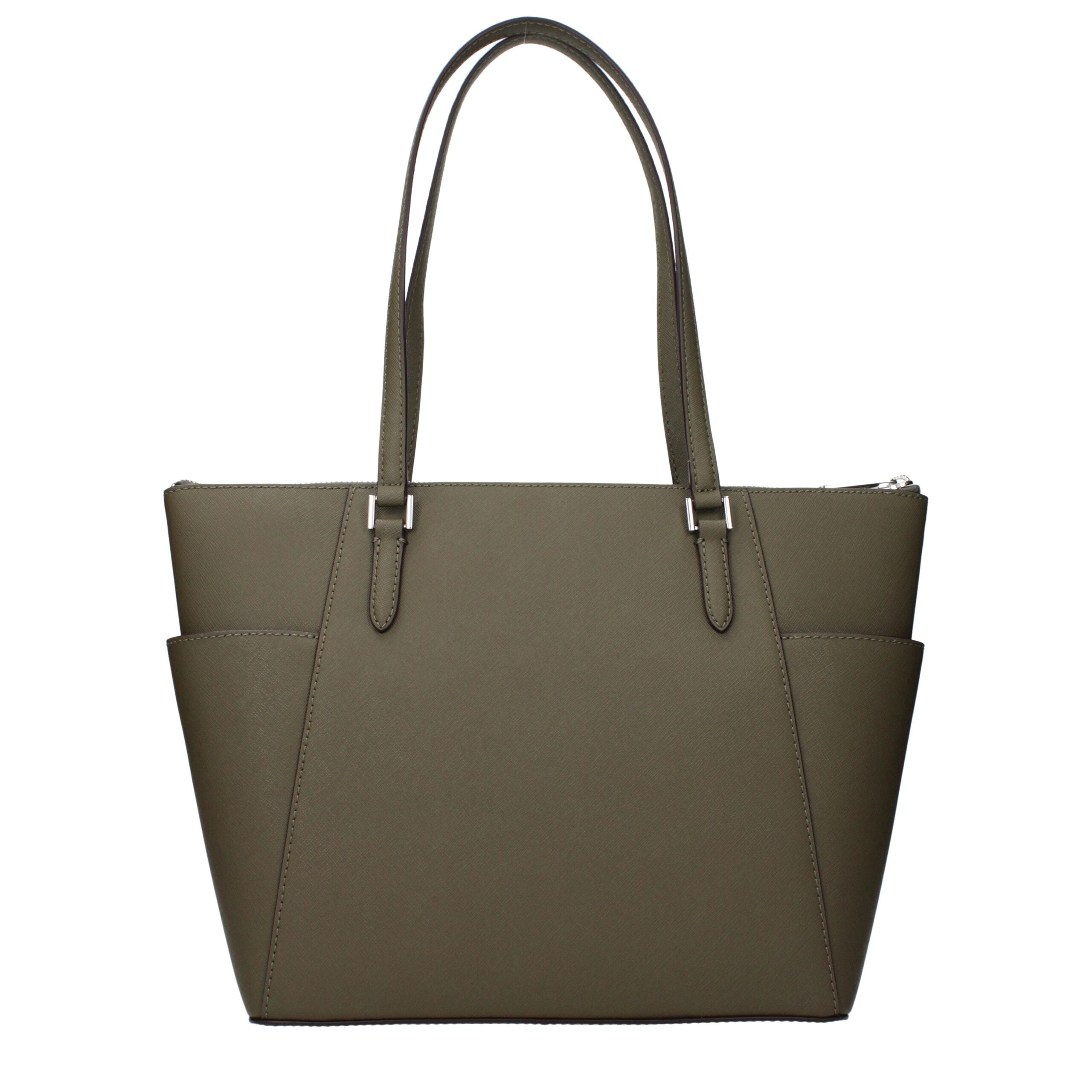 Michael Kors Borsa a Spalla (35F0SCFT3L) in Pelle Verde