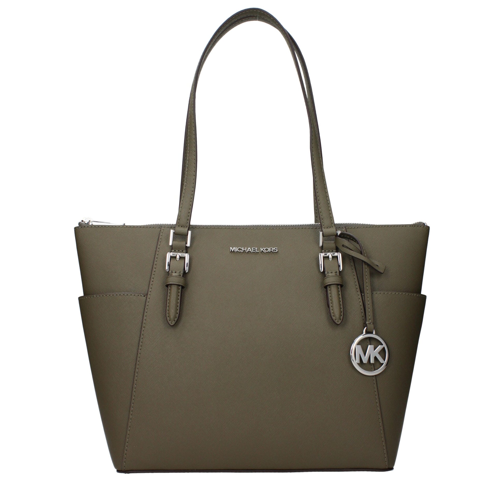Michael Kors Borsa a Spalla (35F0SCFT3L) in Pelle Verde