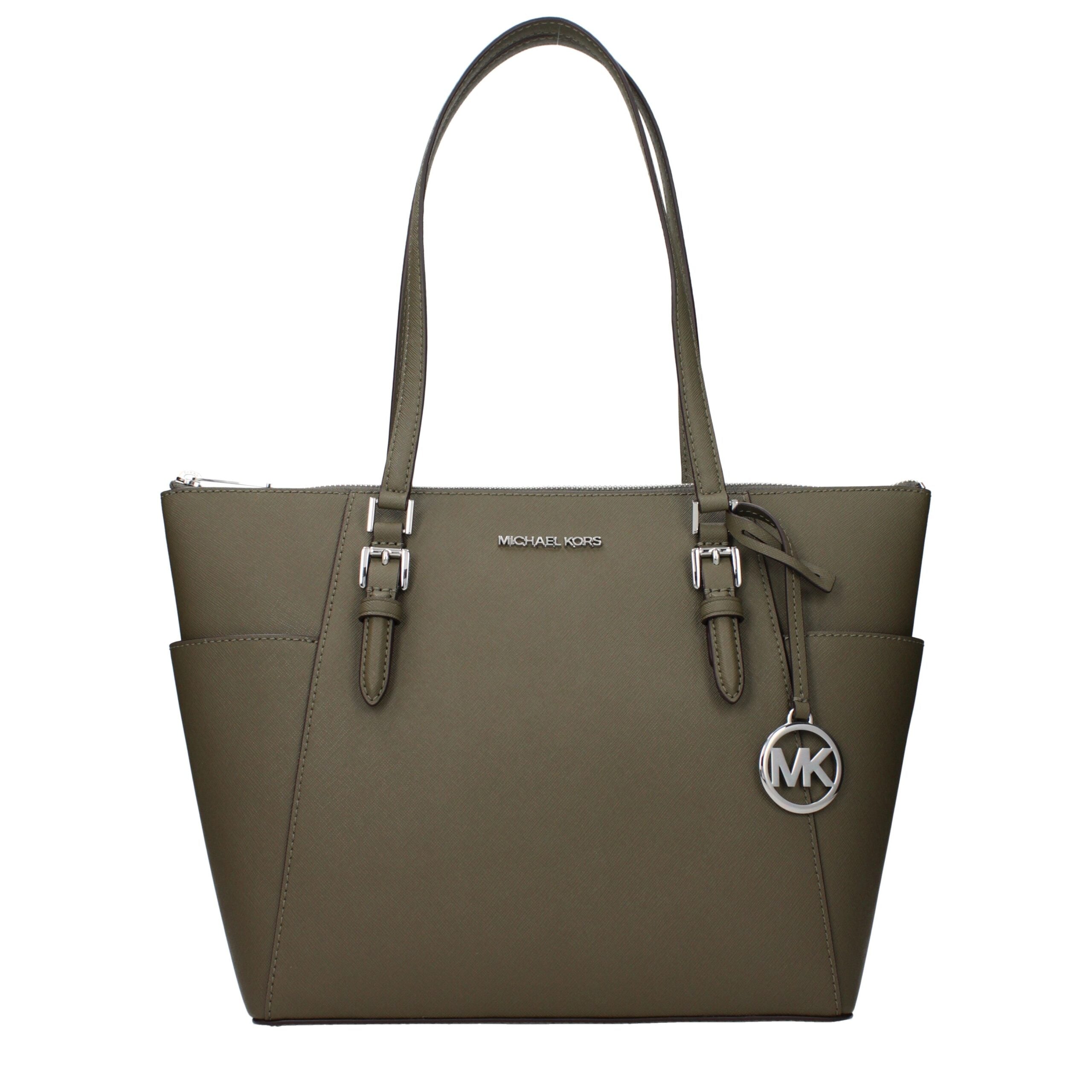 Michael Kors Borsa a Spalla (35F0SCFT3L) in Pelle Verde