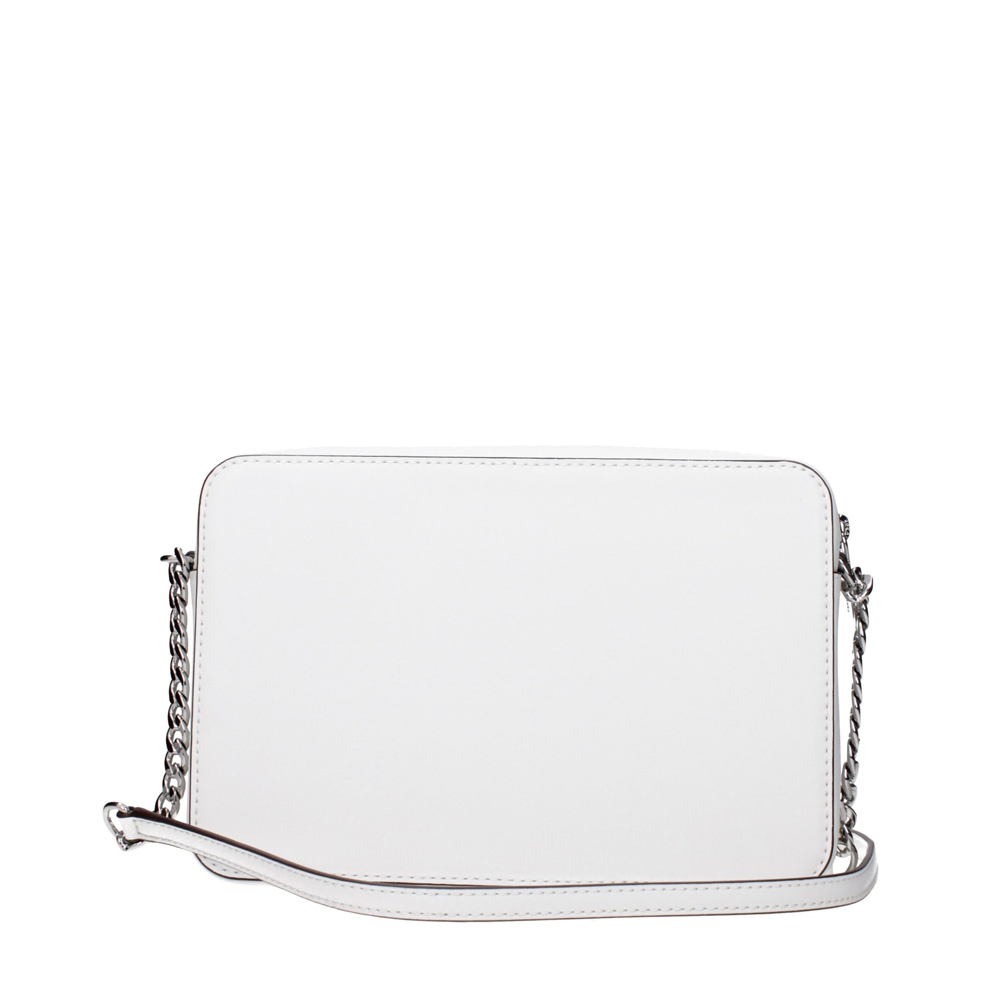 Michael Kors Borsa a Tracolla (35T5STTC3Y) in Pelle Bianca