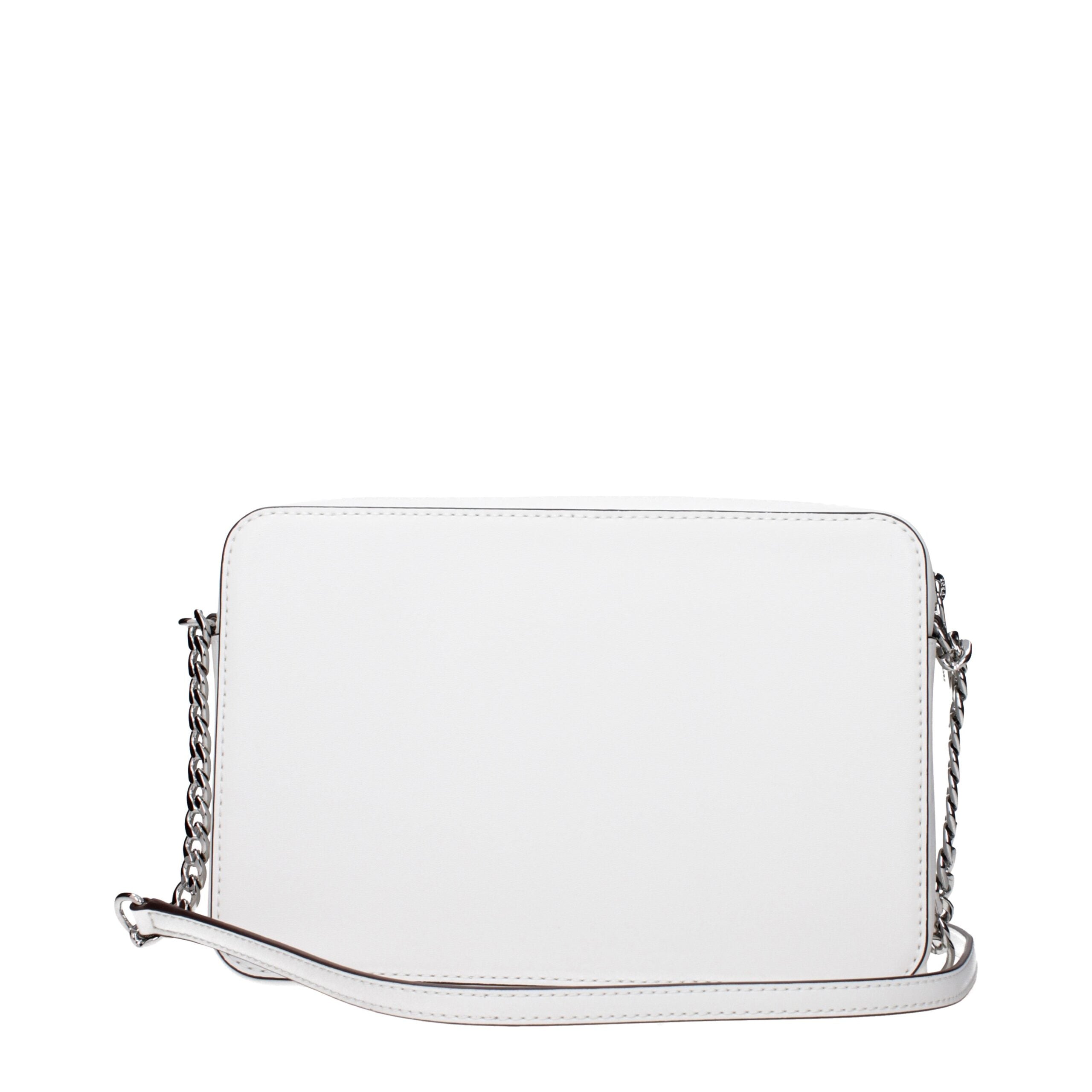 Michael Kors Borsa a Tracolla (35T5STTC3Y) in Pelle Bianca
